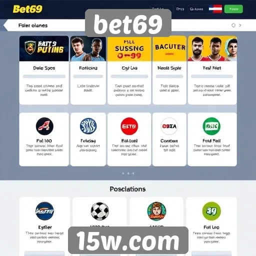 Análise das funcionalidades do site bet69