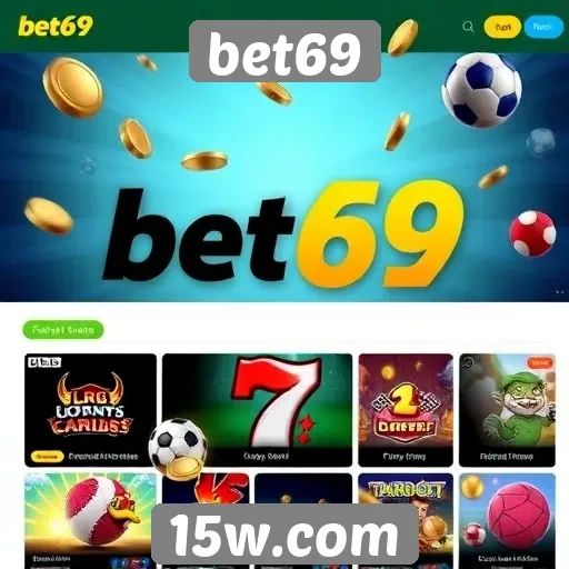 Diversidade de jogos disponíveis na plataforma bet69
