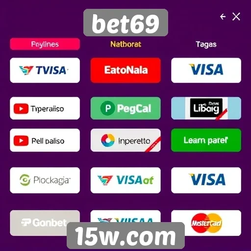 Métodos de pagamento disponíveis na plataforma bet69