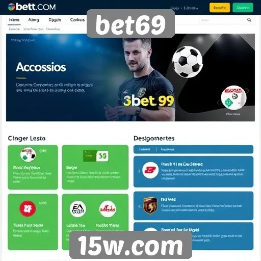 Análise de recursos disponíveis no site bet69