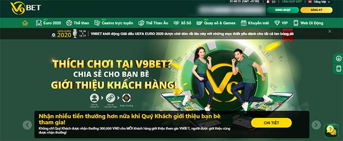 nhà cái V9bet lừa dảo không