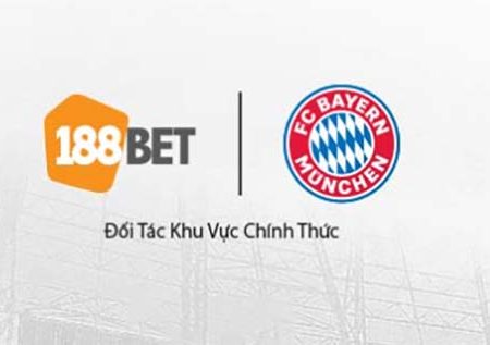188Bet trở thành đối tác cá cược chính thức của Bayern Munich tại châu Á